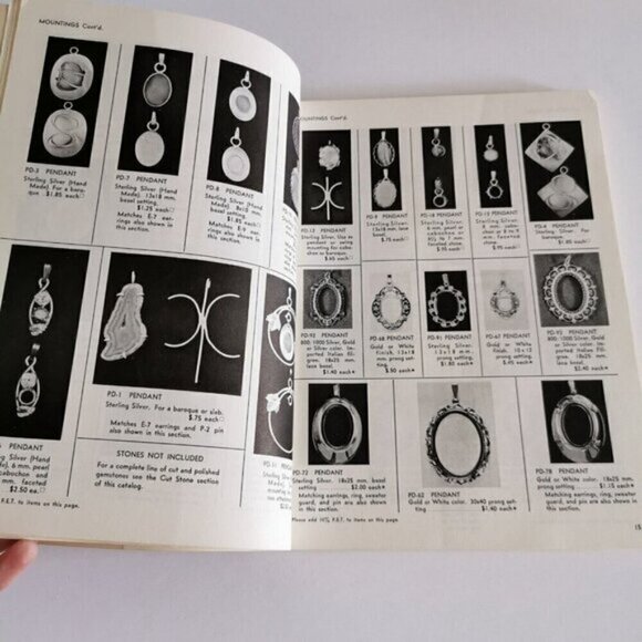 1960s Gemex Company Catalog Vintage Lapidary Jewelry Making Gemstones - Picture 6 of 12